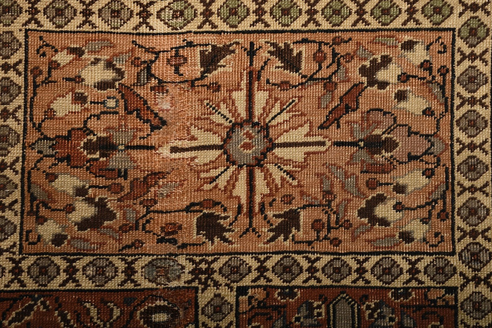 Thumbnail: 8x12 Rust Semi-Antique Turkish Kayseri Wool Rug