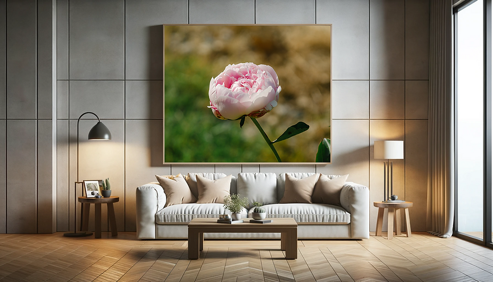 Thumbnail: Pink Peony In The Sunlight Print