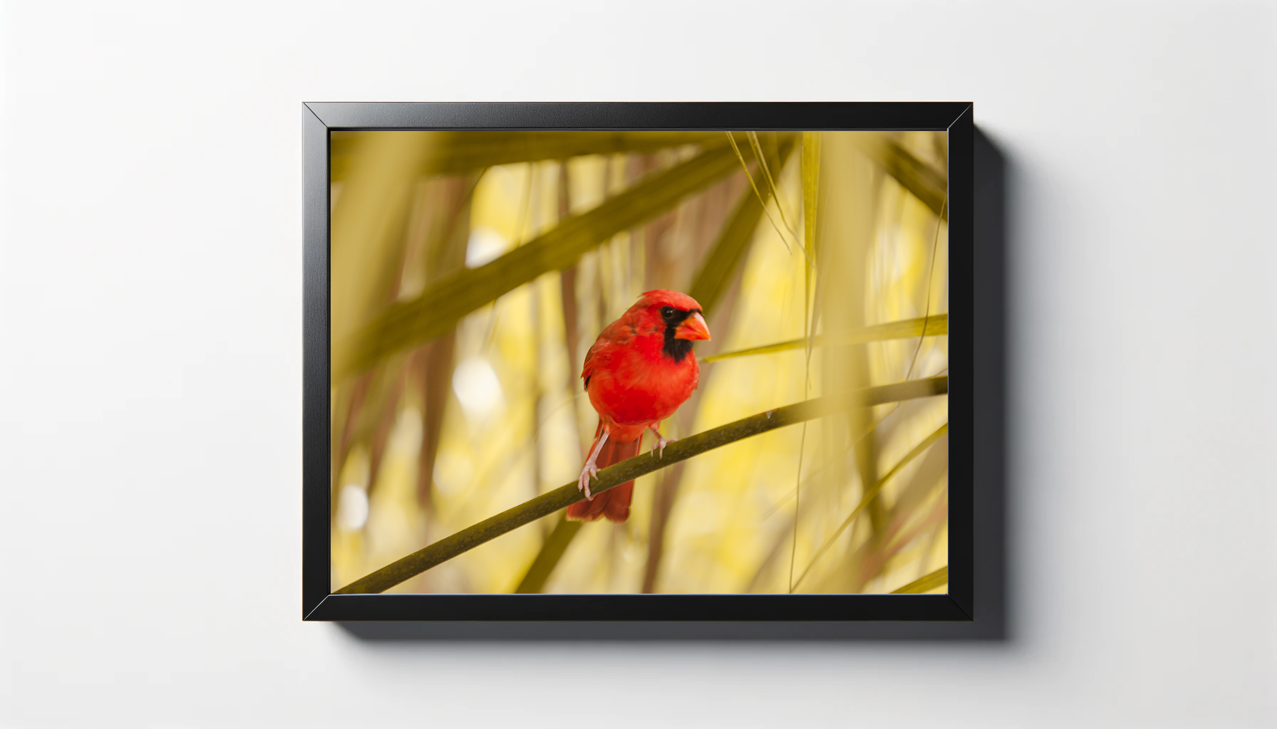 Curious Cardinal Print