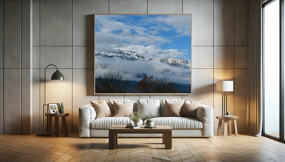 Thumbnail: France Mountains Print
