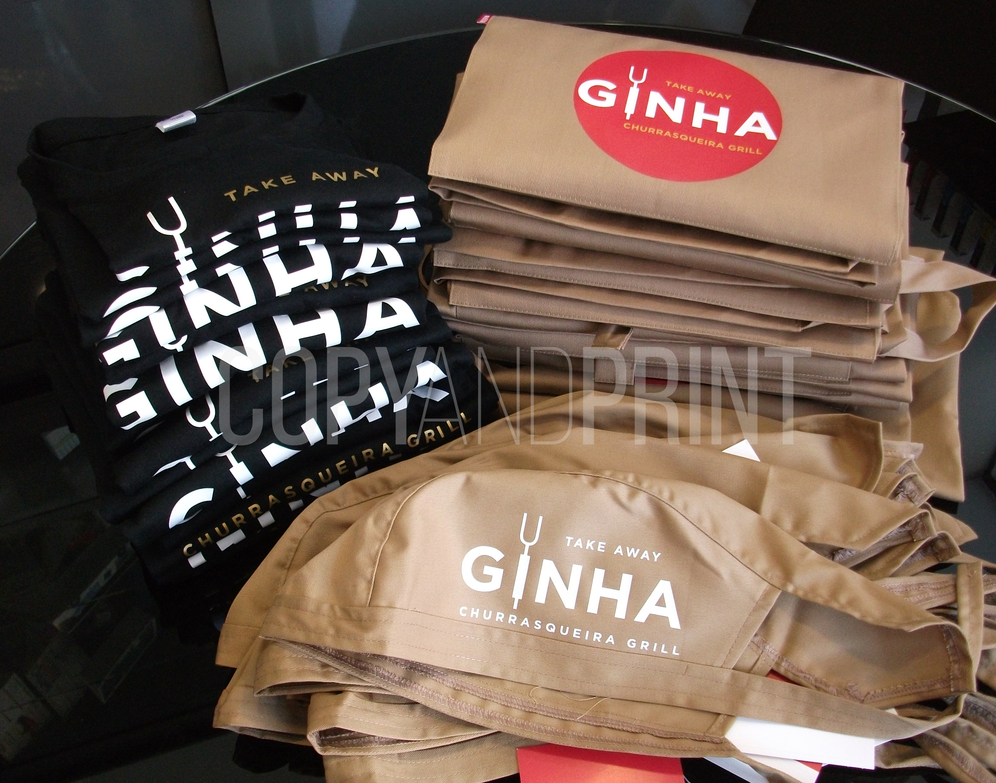 Conjunto Estampagem Restaurante