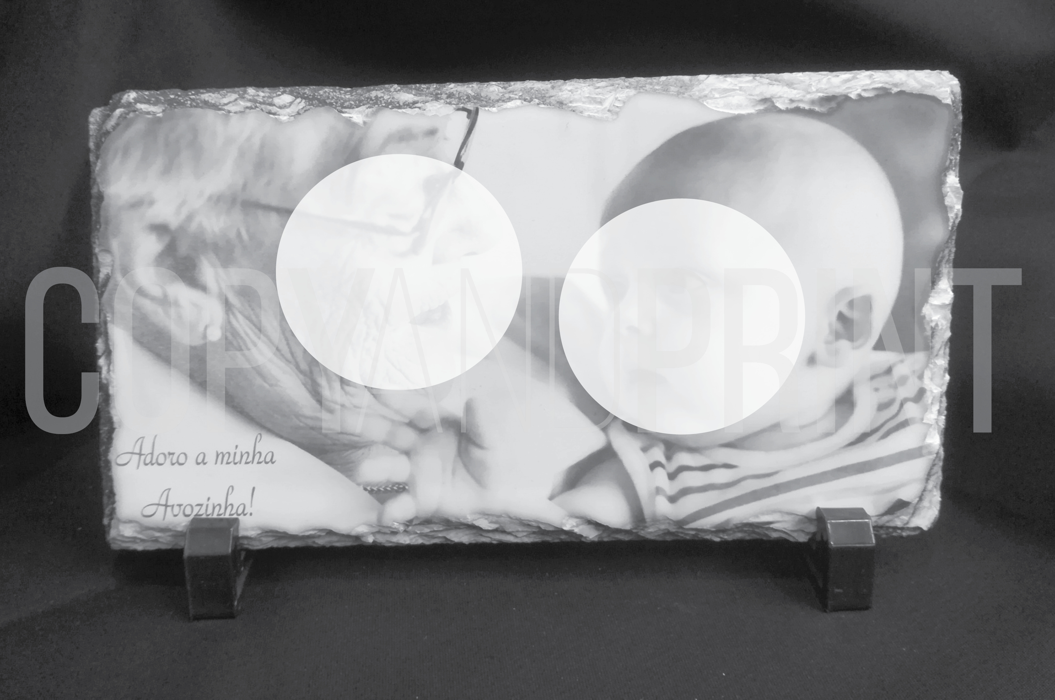 Personalização Pedra de Xisto