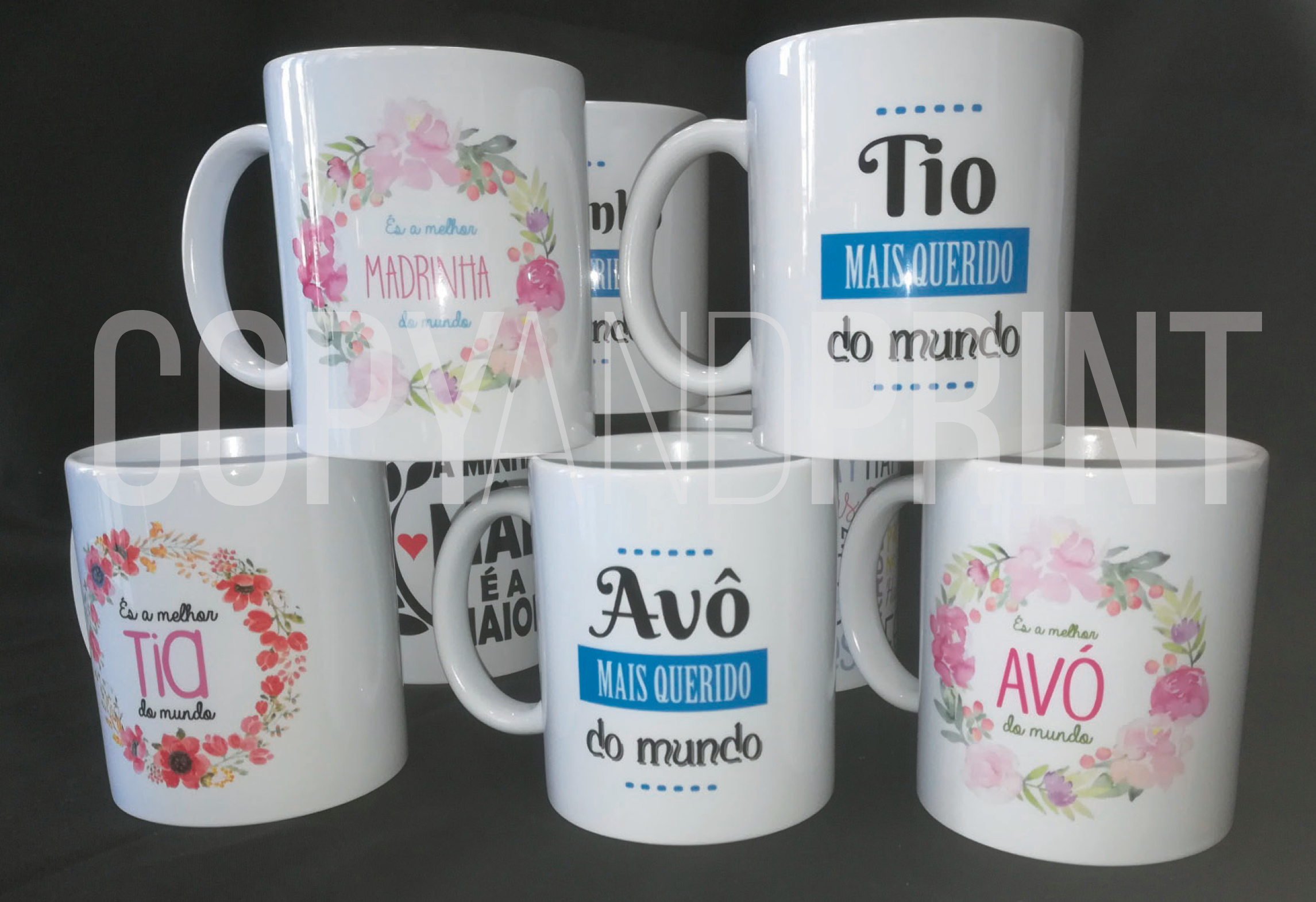 Personalização de Canecas