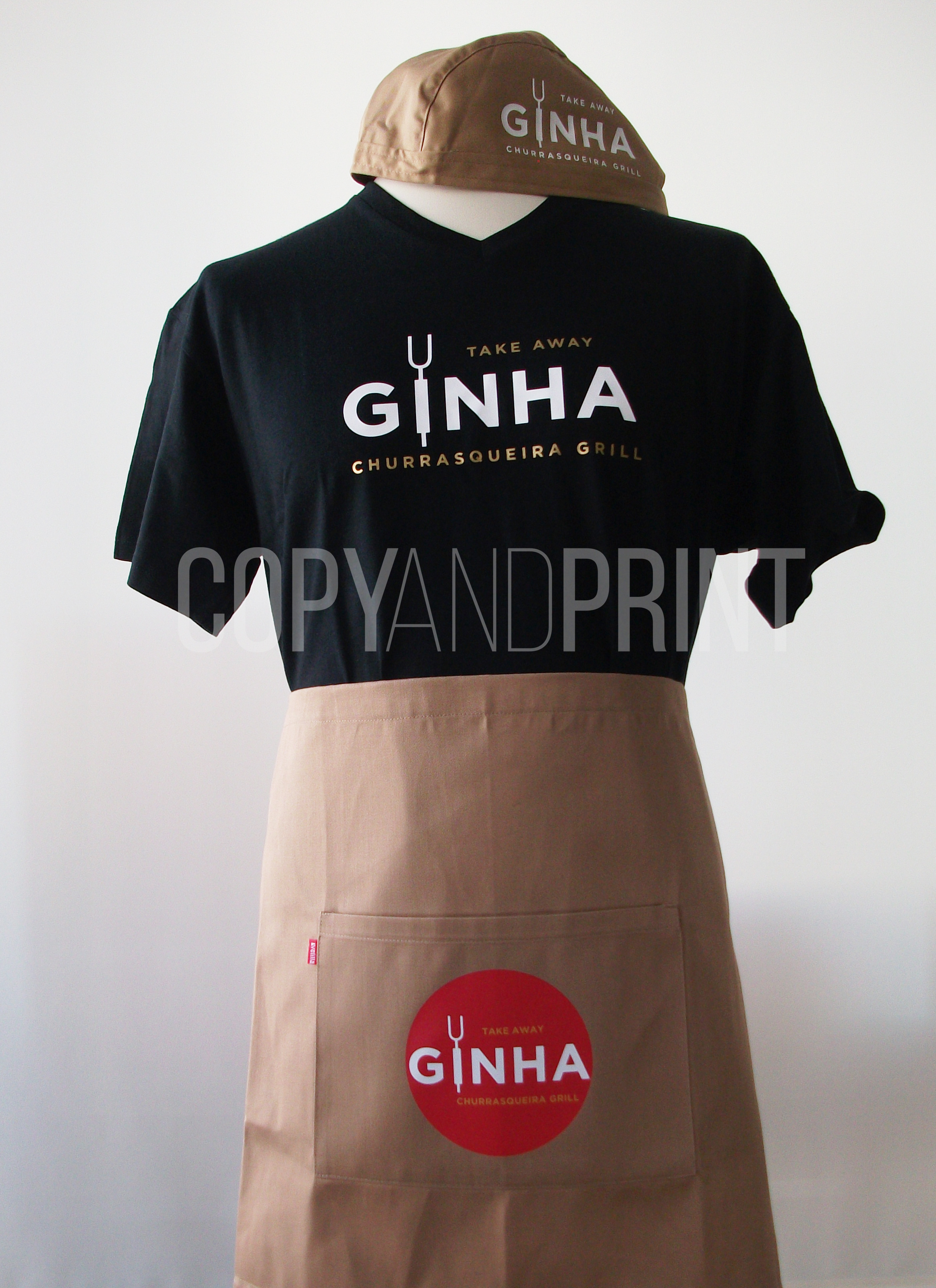 Conjunto Estampagem Restaurante