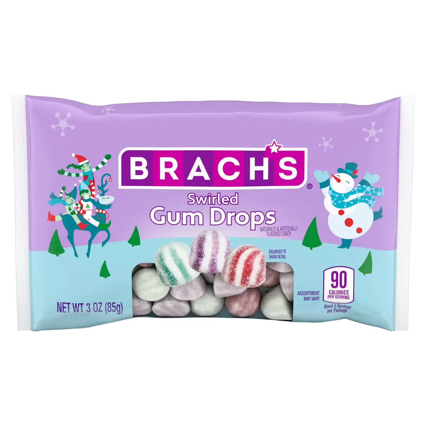 Brach's Swirled Gum Drops 3oz Share Size
