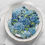 थंबनेल: Blue Hydrangea Napkins - Floral Paper Napkins