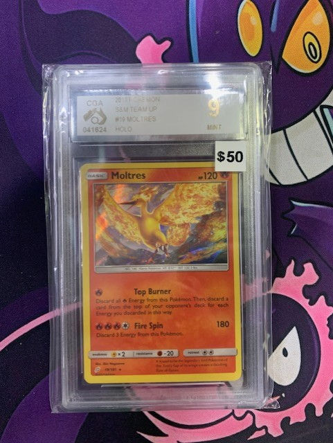 19/181 Moltres – Sun & Moon Team Up - CGA 9 Pokémon