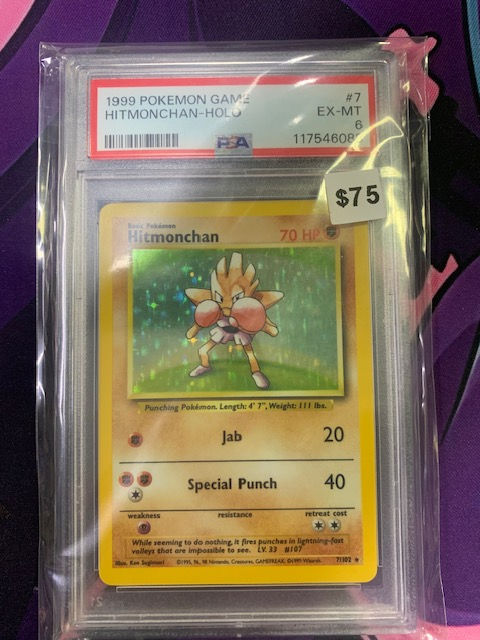 PSA 6 Hitmonchan 7/102