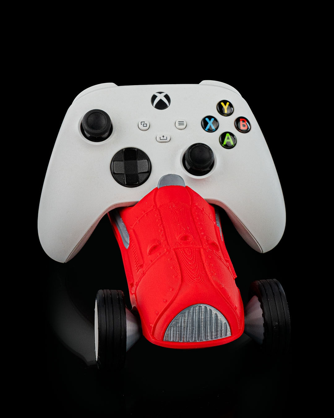 Racing car controller holder