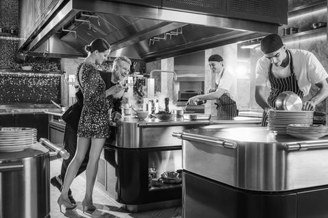 One&Only_Portonovi_LIFESTYLE_DAY4_Live_Kitchen_Her_Him_20653_MASTER_BW