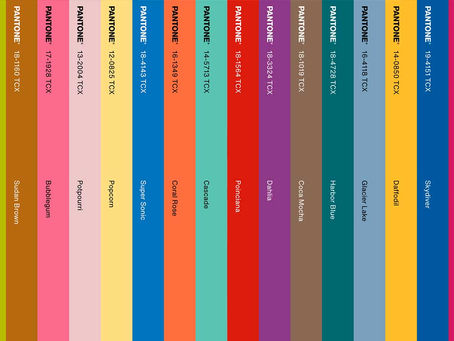 اتجاهات ألوان طلاء الجدران في التصميم الداخلي لربيع و صيف العام 2022 من Pantone