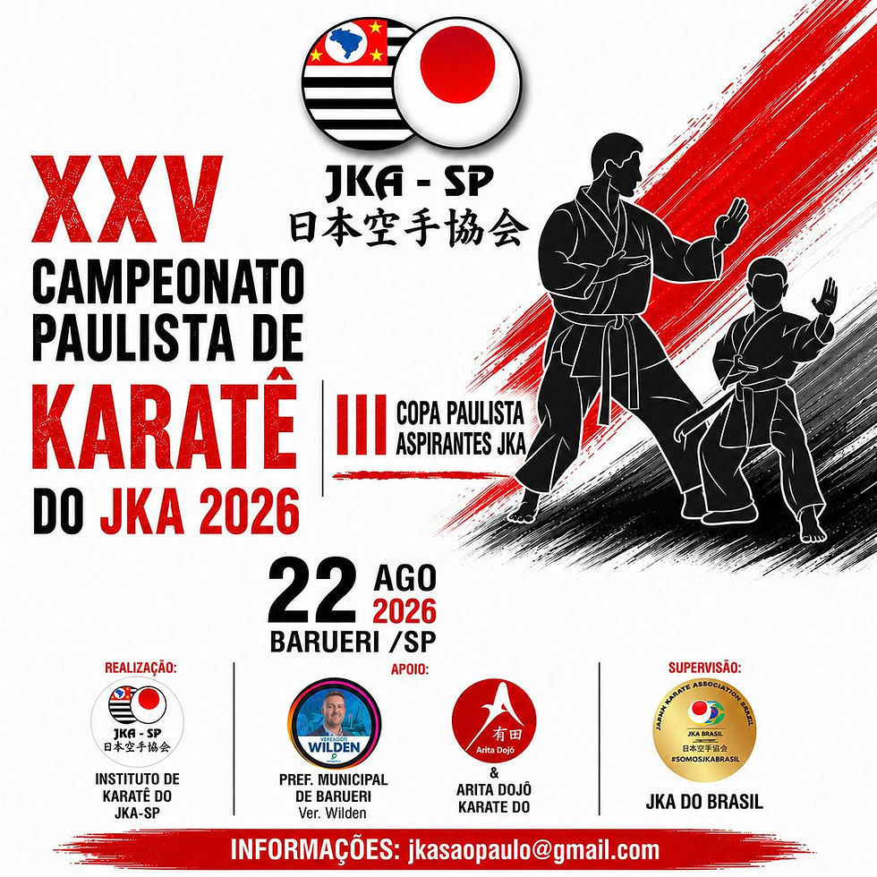 Campeonato Paulista & Copa Paulista Aspirantes JKA 2026