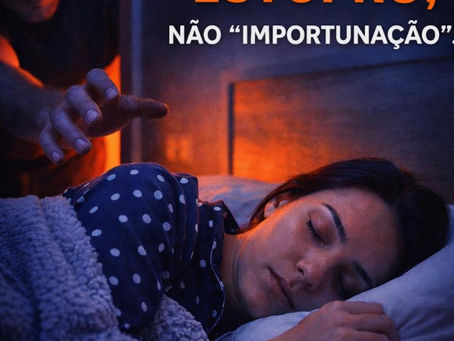 DORMINDO NÃO EXISTE DESCULPA