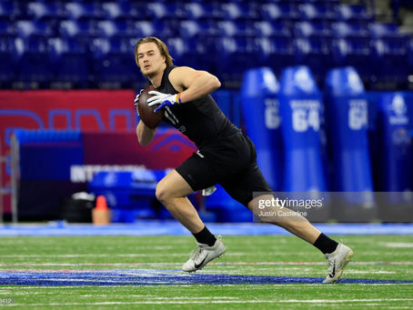 Lance Zierlein has the Steelers trading up for Kenny Pickett at 17th overall in mock draft