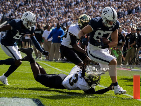 James Franklin on Pat Freiermuth: 'Where he made a killing for us was in the red zone'