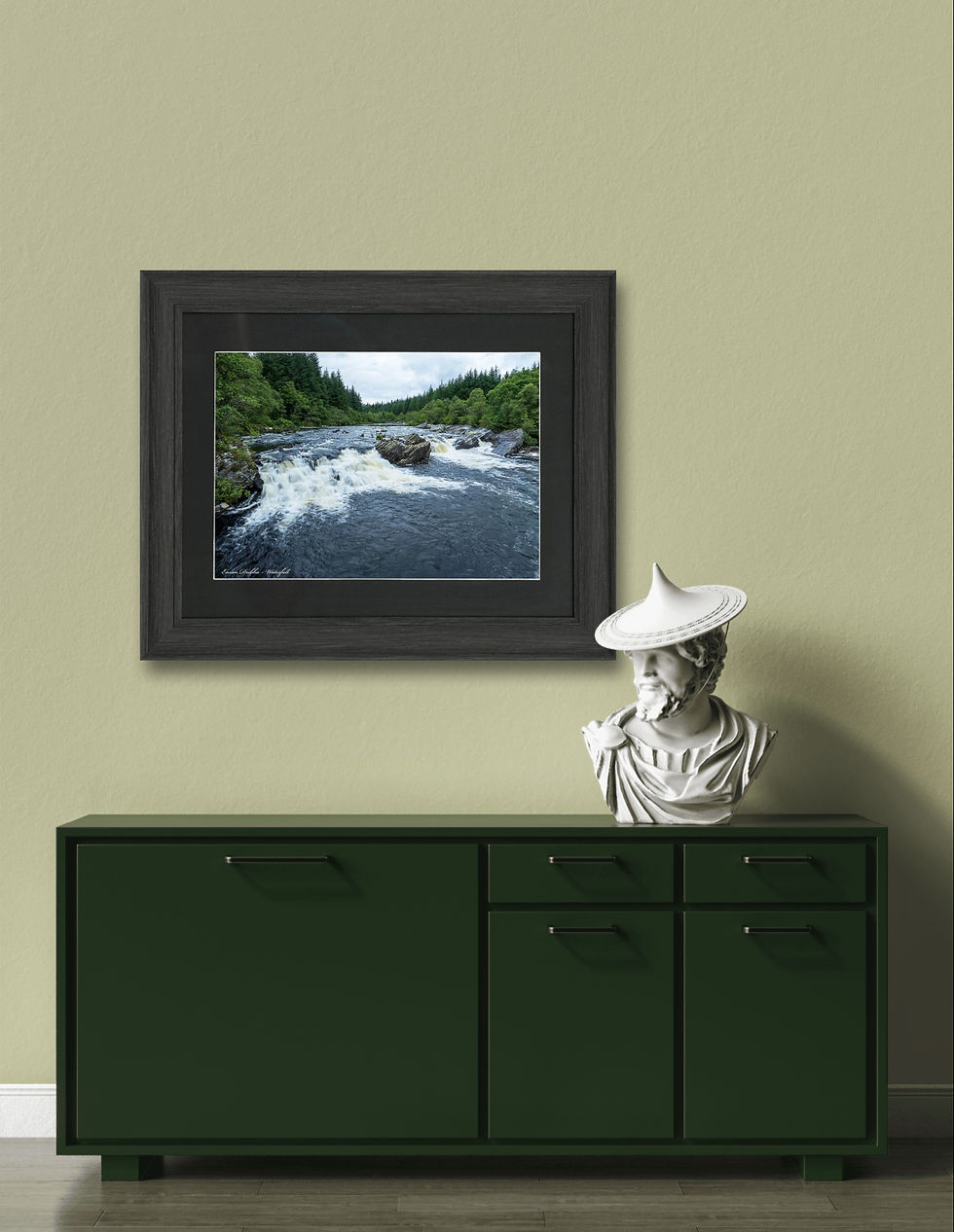 Thumbnail: Easan Dubha Scottish Landscape Framed Prints