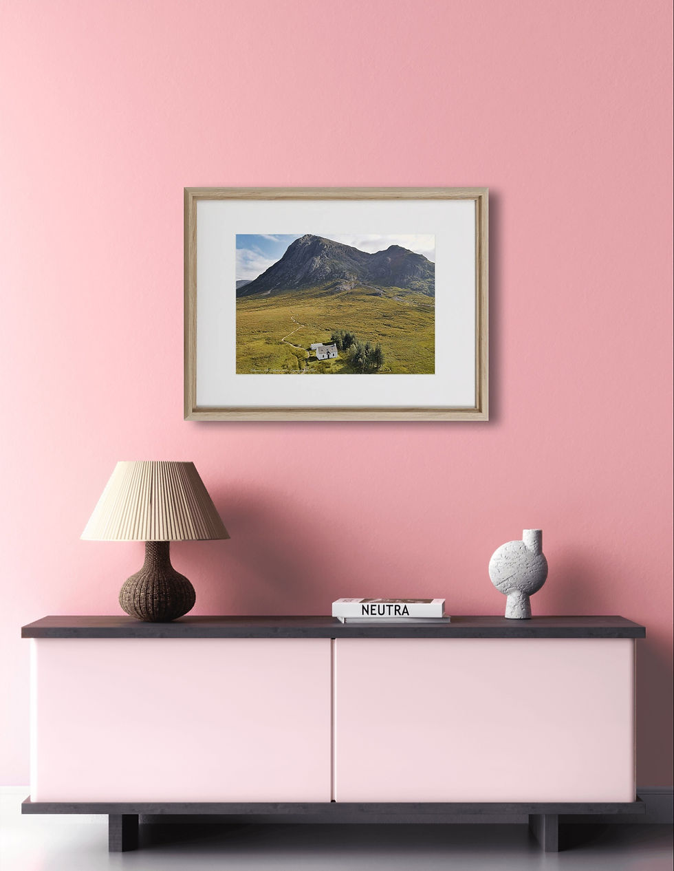 Thumbnail: Lagagarbh Hut Framed Scottish Landscape Prints