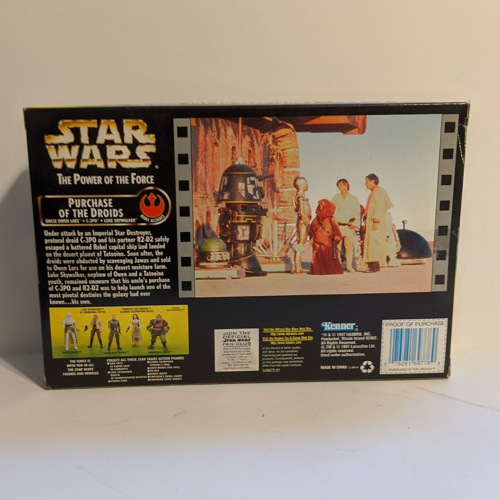 Thumbnail: Star Wars POTF Purchase of the Droids 3-Pack by Kenner
