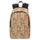 Thumbnail: Military Veteran Soldier Backpack Tan front view