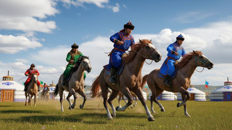Naadam, Khatgal, Mongolia