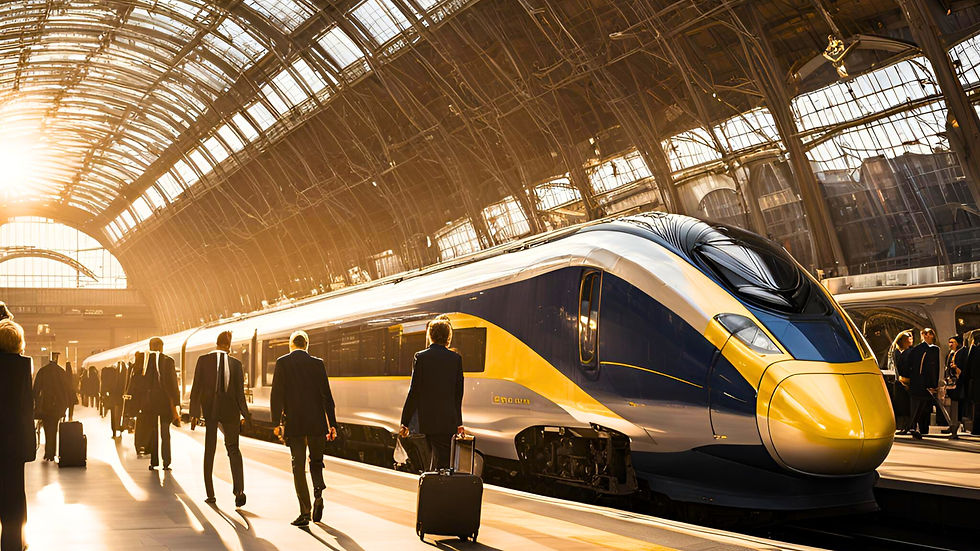 Europe Group with Tripoly (Eurostar London to Paris)