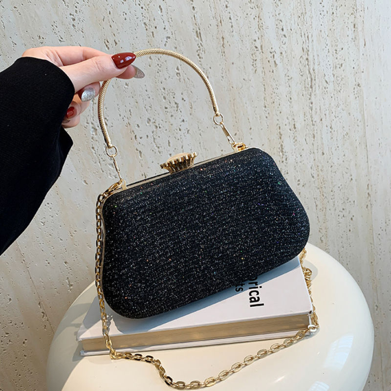 Thumbnail: Luxury High Design Women Evening Bag Brand Party Banquet Glitter Bag for Ladies 