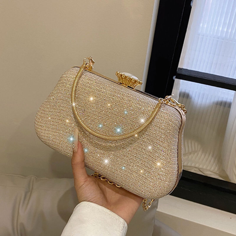 Luxury High Design Women Evening Bag Brand Party Banquet Glitter Bag for Ladies