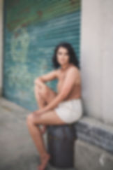 urban summer senior photo shoot