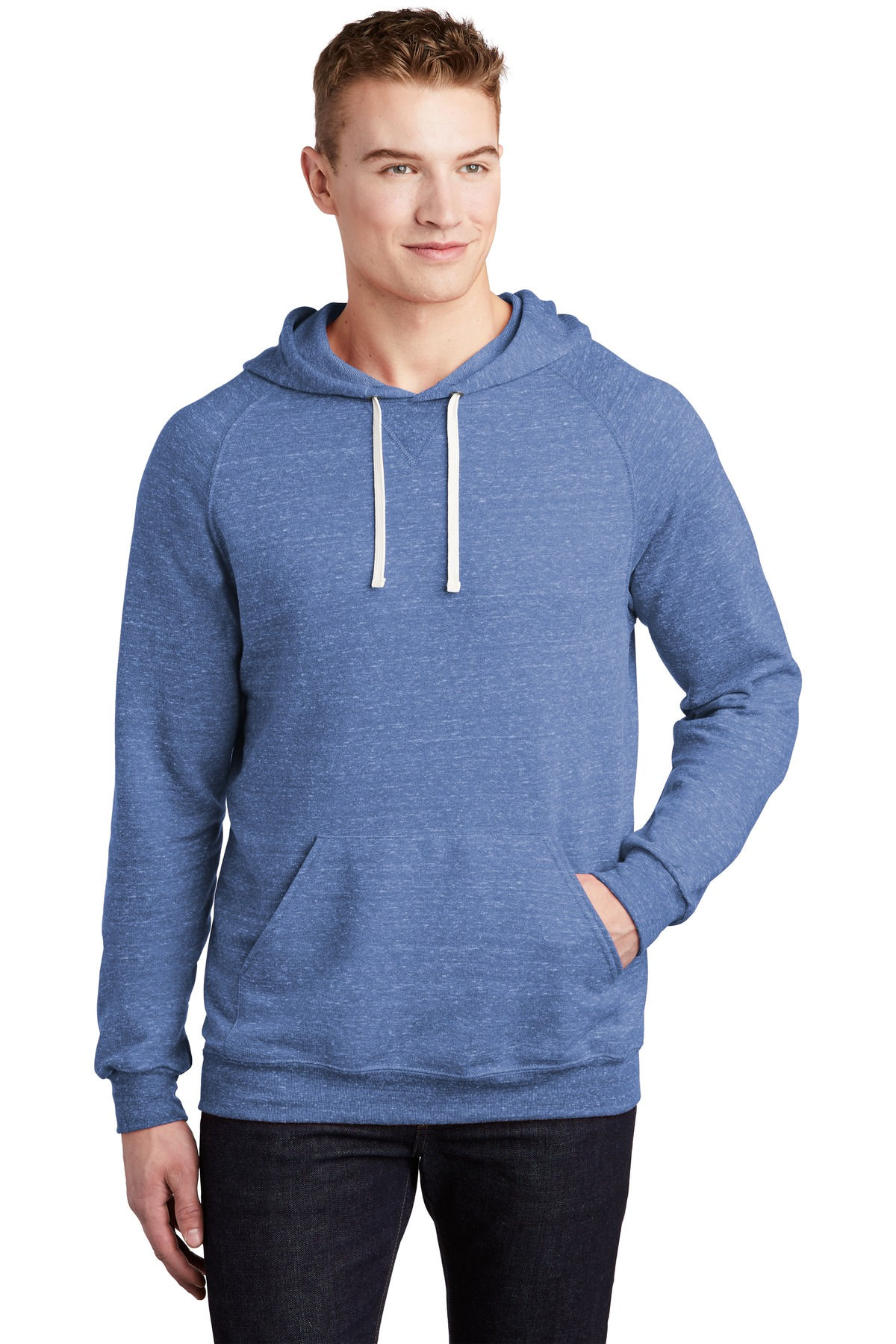 JERZEES ® Snow Heather French Terry Raglan Hoodie