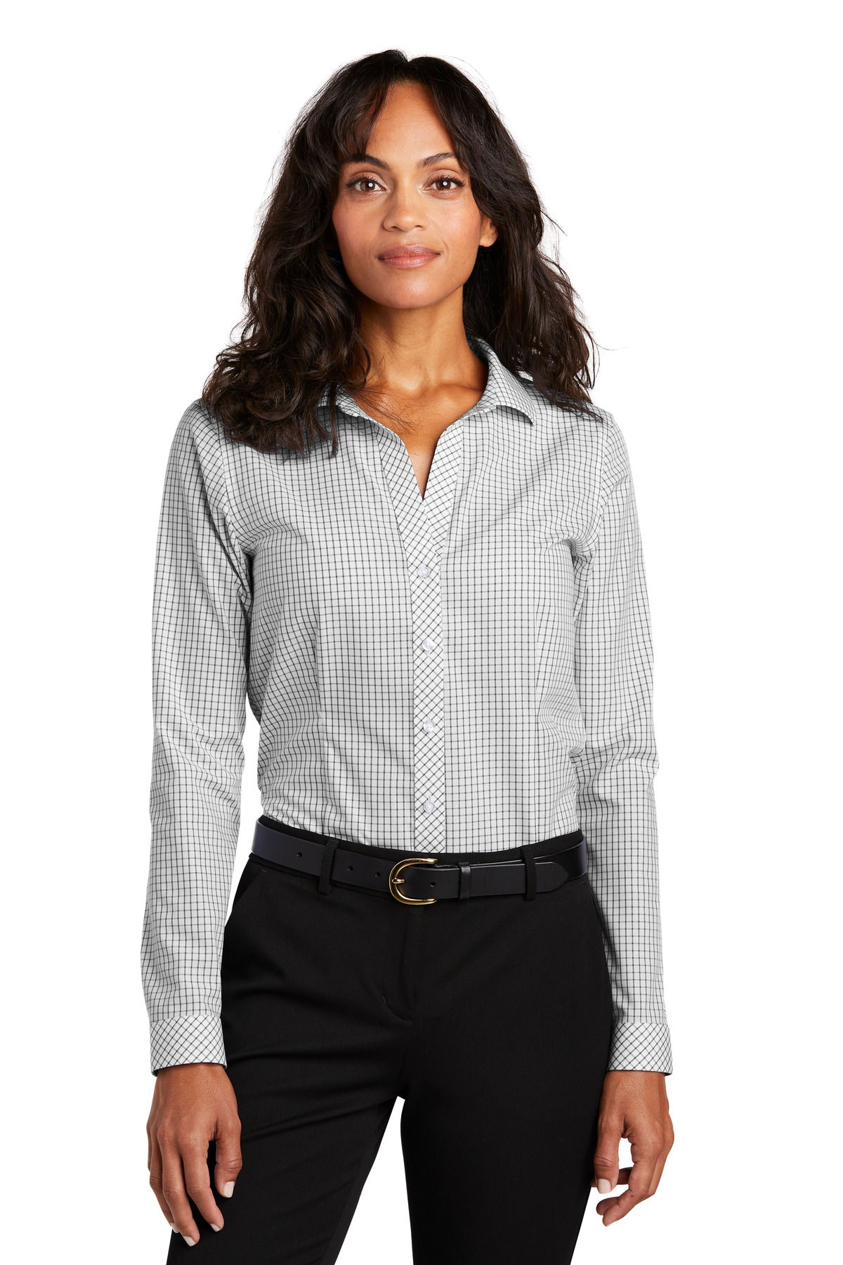 Red House ® Ladies Open Ground Check Non-Iron Shirt