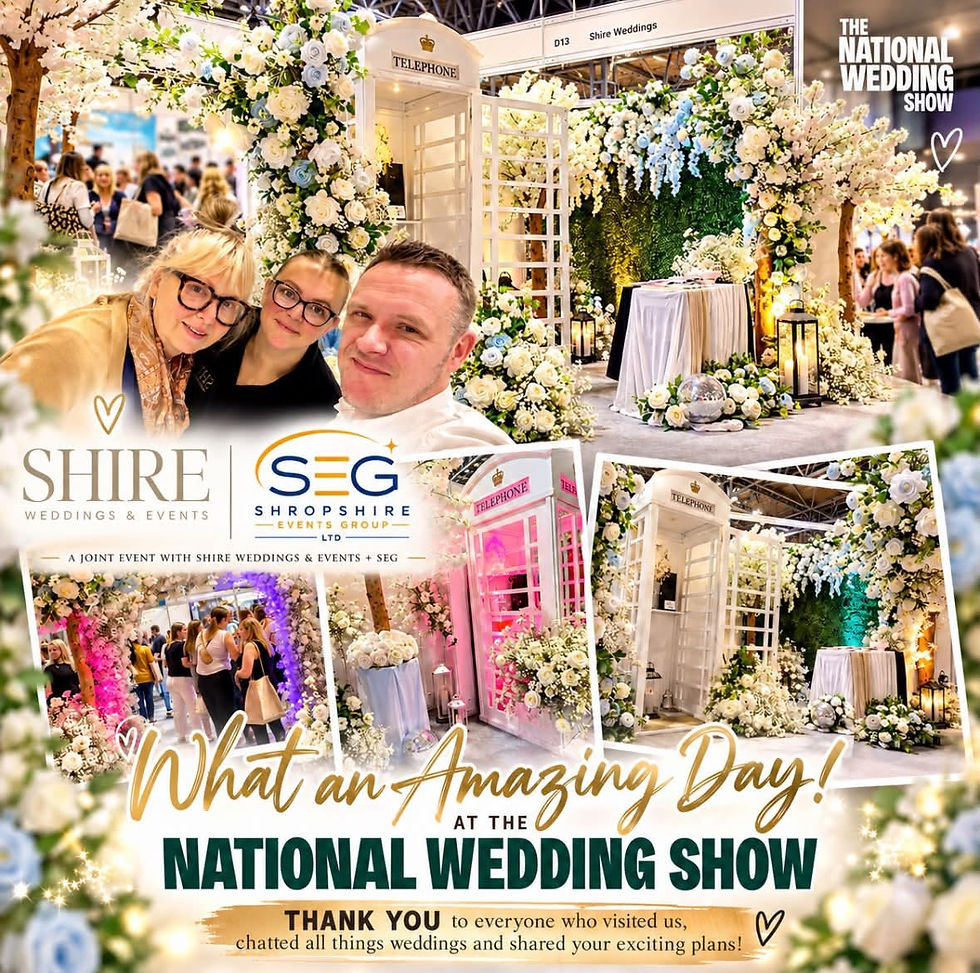 What a Day at The National Wedding Show, Birmingham!
