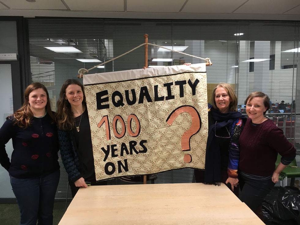 #100 Banners for #Vote100