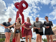 San Antonio friendship sculpture