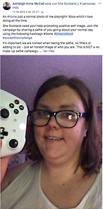 Real women SHE Scotland It is ME