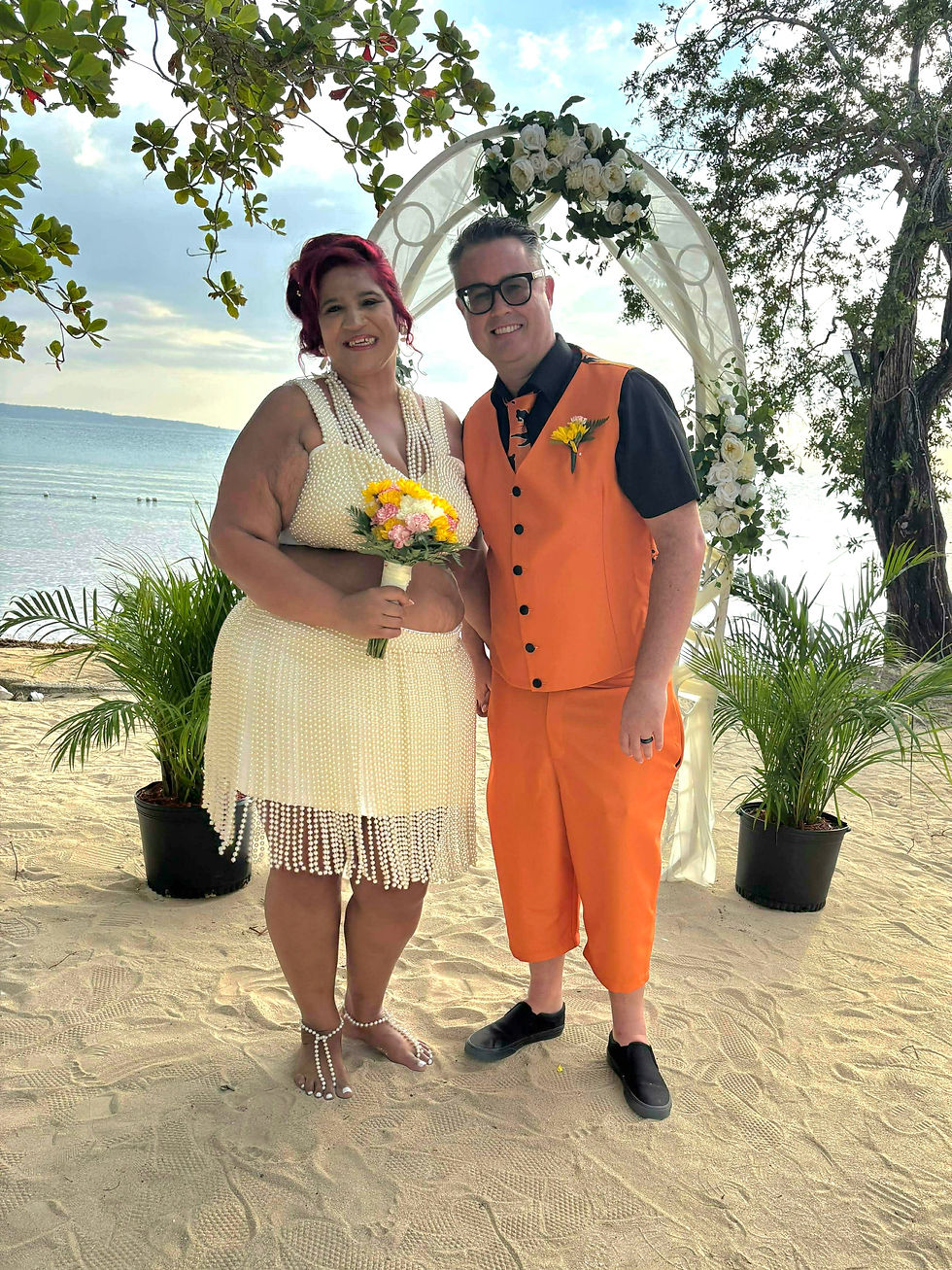 Millie & Jon's Jamaican elopement