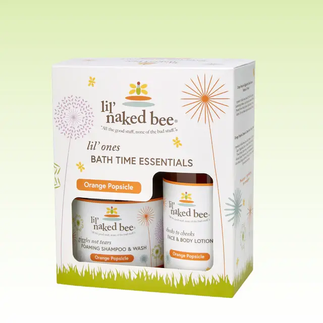 Baby shampoo, wash and lotion gift set by Naked Bee
