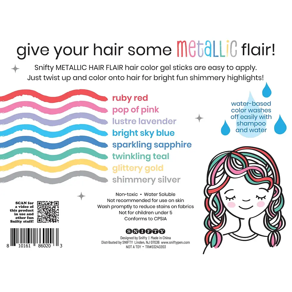 Washable Hair Markers