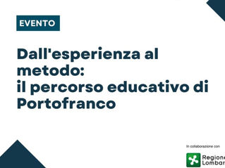 “Dall’esperienza al metodo: il percorso educativo di Portofranco”