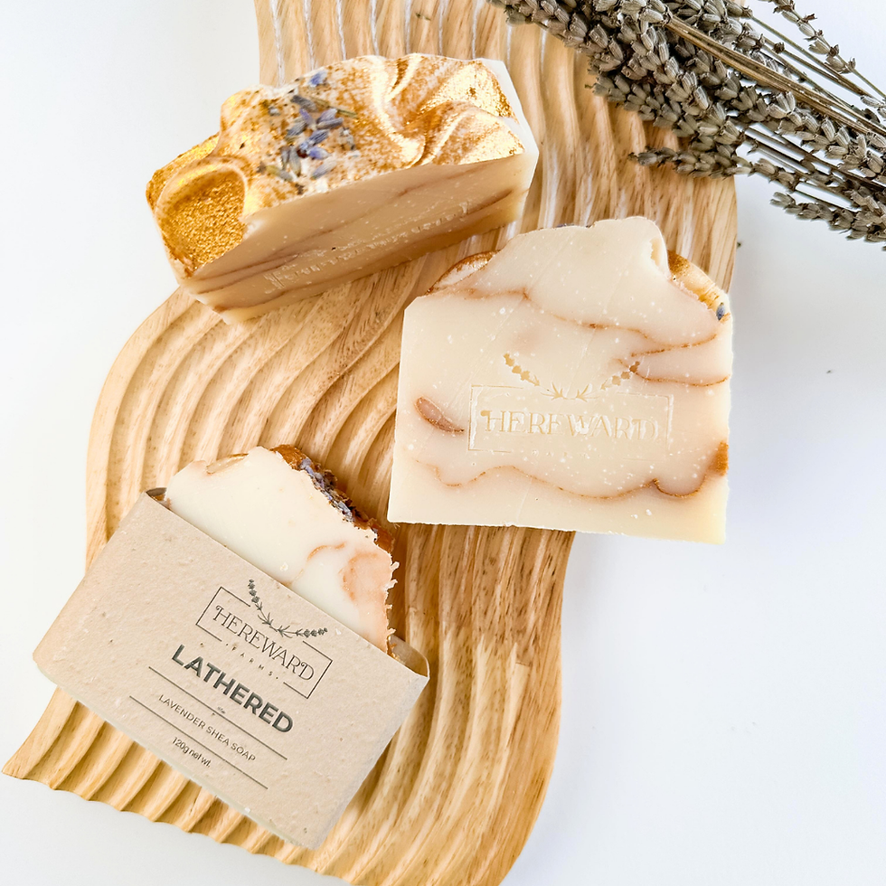 Thumbnail: Lathered Shea Soap