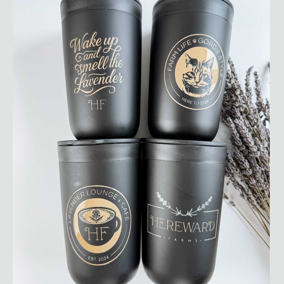 Hereward Farms Travel Mugs