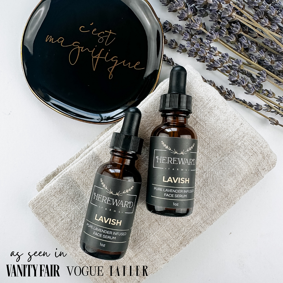 Lavish Lavender Infused Face Serum Pair Bundle