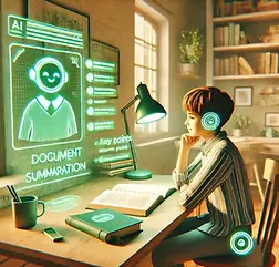 DALL·E 2025-03-31 17.30.38 - An illustration of a young student sitting at a desk, interac