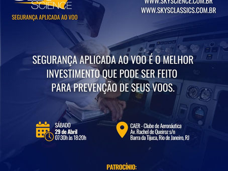 Seminário Skyscience | Rio de Janeiro, 29/04 | Inscrições Abertas