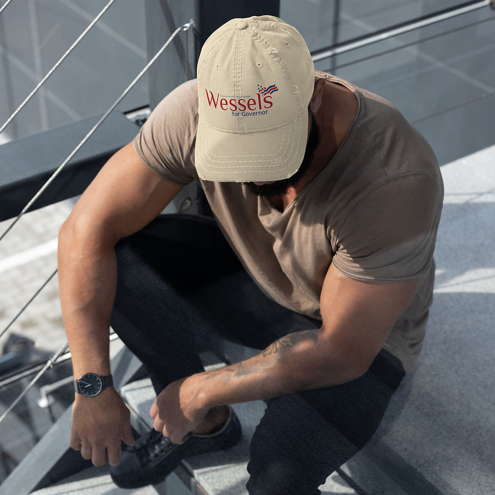 Thumbnail: Distressed Dad Hat