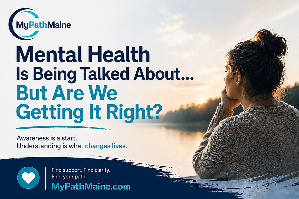 Mental Health Is Being Talked About… But Are We Getting It Right?