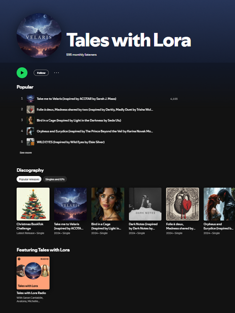 Original music inspired by books, creating emotional, immersive soundtracks that resonate with readers and bring stories to life