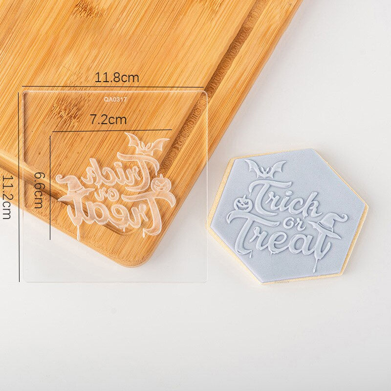 Thumbnail: Halloween Cookie Cutters & Press Stamp Embosser 