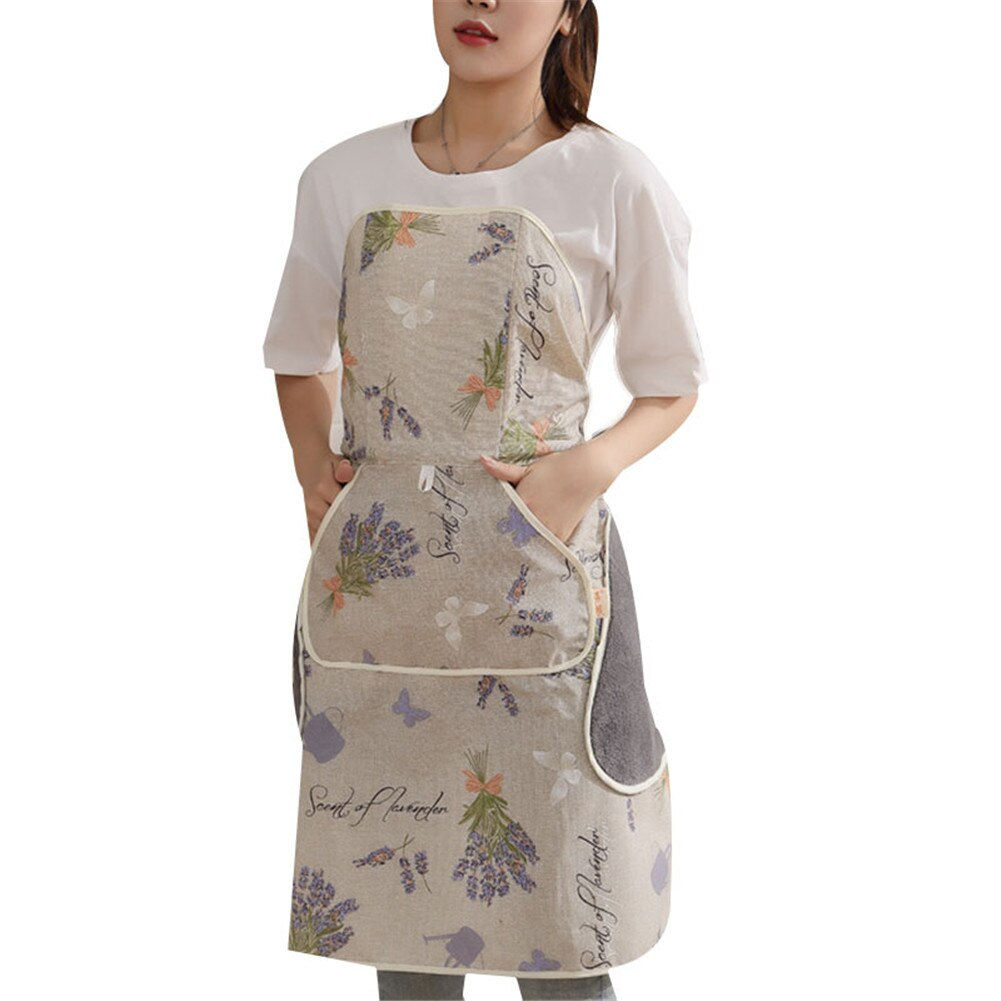 Tie-Less Apron Oil and Waterproof -Unisex Large Pockets 