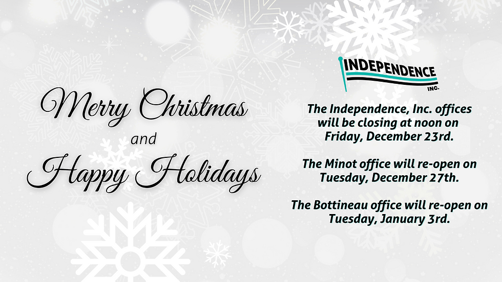 Office Closed - Christmas Holiday