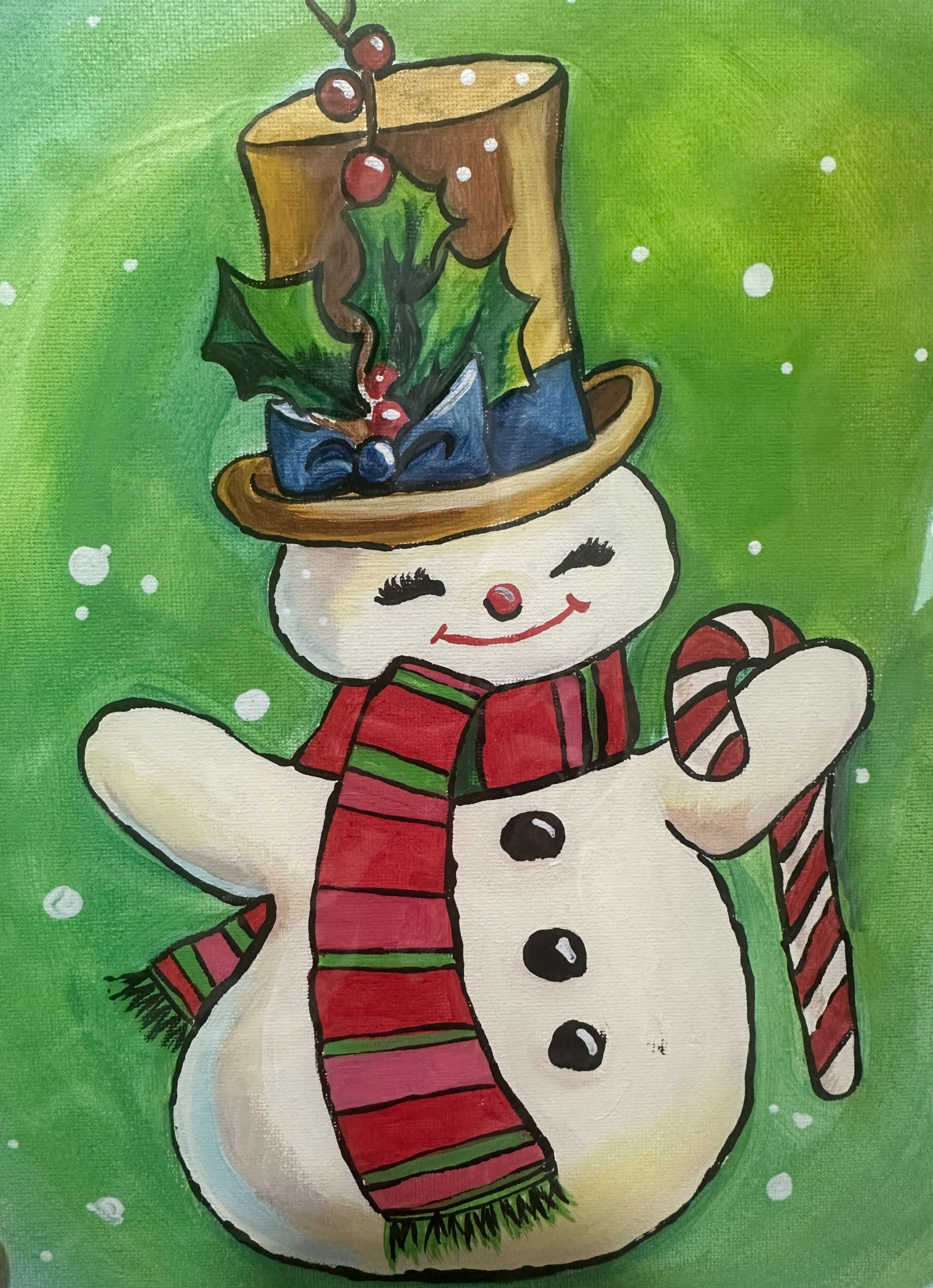 Vintage Snowman